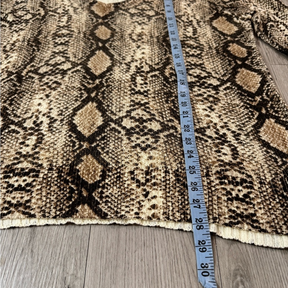 Show Me Your Mumu Python Snake Pattern Knit Hug M… - image 4